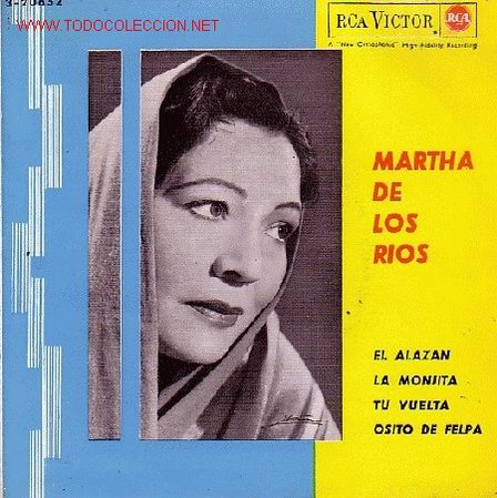Discos de vinilo: MARTHA DE LOS RIOS   EP - Foto 1