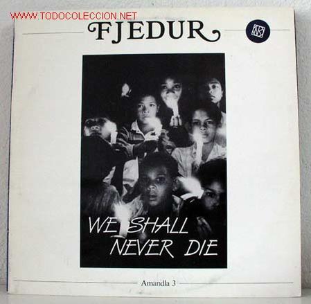 Discos de vinilo: FJEDUR (/WE SHALL NEVER DIE) LP33 - Foto 1