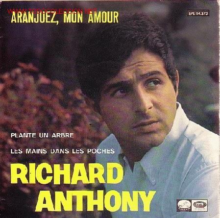 Discos de vinilo: RICHARD ANTHONY EP 3 TEMAS - Foto 1