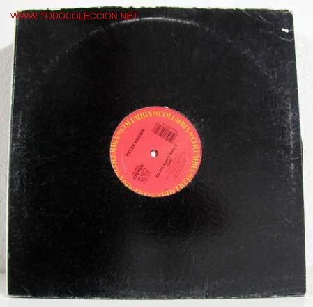 Discos de vinilo: PETER BROWN ( ZIE ZIE WONT DANCE) MAXISINGLE 33RPM - Foto 1