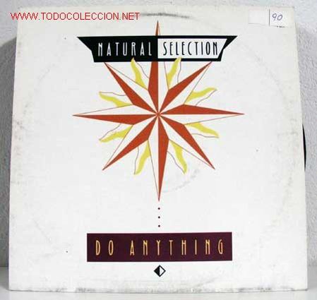 Discos de vinilo: NATURAL SELECTION (DO ANYTHING) MAXISINGLE 45RPM - Foto 1