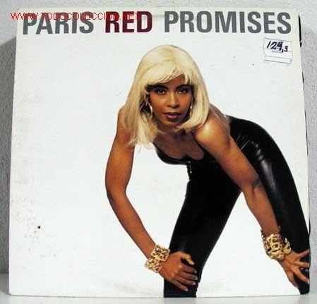 Discos de vinilo: PARIS RED ( PROMISES ) 1993- GERMANY LP33 - Foto 1