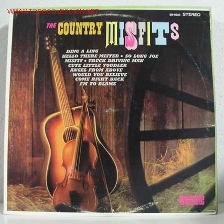 Discos de vinilo: THE COUNTRY MISFITS LP33 - Foto 1