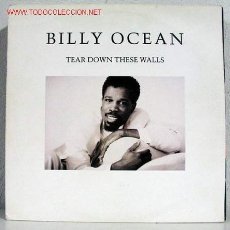 Discos de vinilo: BILLY OCEAN (TEAR DOWN THESE WALLS) 1988 LP33. Lote 787208