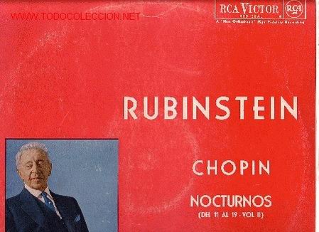 Discos de vinilo: ARTURO RUBINSTEIN  DISCO LP - Foto 1