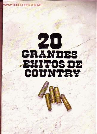 Discos de vinilo: 20 GRANDES EXITOS DE COUNTRY DISCO DOBLE LP - Foto 1