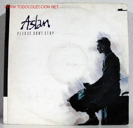Discos de vinilo: ASLAN (PLEASE DONT STOP) MAXISINGLE 45RPM - Foto 1