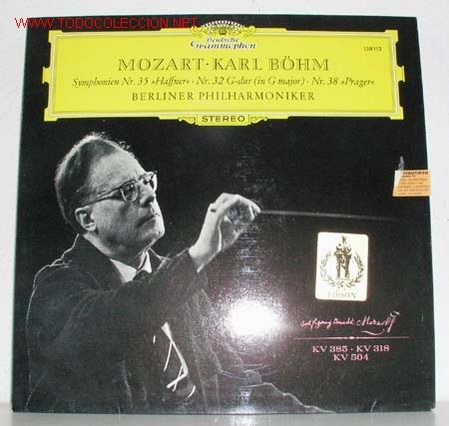 Discos de vinilo: FILARMONICA DE BERLIN (MOZART) LP33 - Foto 1