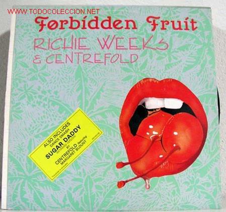 Discos de vinilo: Richie Weeks & Centrefold &lrm;&ndash; Forbidden Fruit UK 1985 Streetwave Maxi - Foto 1