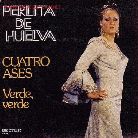 Discos de vinilo: PERLITA DE HUELVA  DISCO SINGLE - Foto 1
