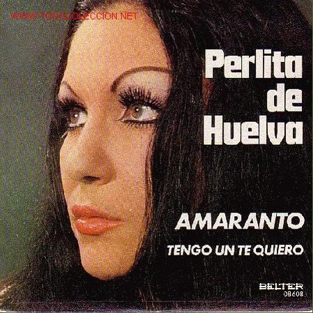 Discos de vinilo: PERLITA DE HUELVA   DISCO SINGLE - Foto 1