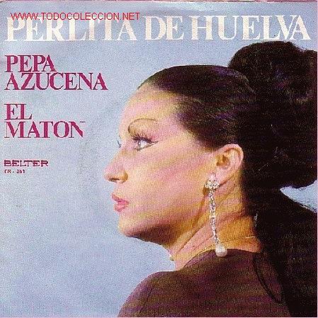 Discos de vinilo: PERLITA DE HUELVA  DISCO SINGLE - Foto 1