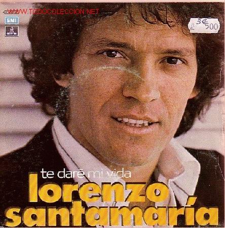 Discos de vinilo: LORENZO SANTAMARIA   DISCO SINGLE - Foto 1