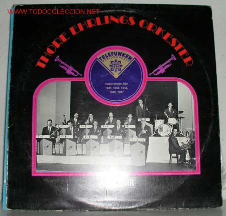 Discos de vinilo: THORE EHRLINGS ORKESTER ( THORE EHRLINGS ORKESTER ) SWEDEN 1972 LP TELESTAR - Foto 1