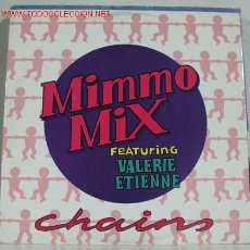 Discos de vinilo: MIMO MIX FEATURING VALERIE ETIENNE (CHAINS 'MEDIA MIX') MAXISINGLE 45RPM