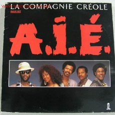 Discos de vinilo: LA COMPAGNIE CRÉOLE – A.I.E. (A MOUN'LA) / OLE MANBOLE SWEDEN 1987 ISLAND RECORDS. Lote 832556