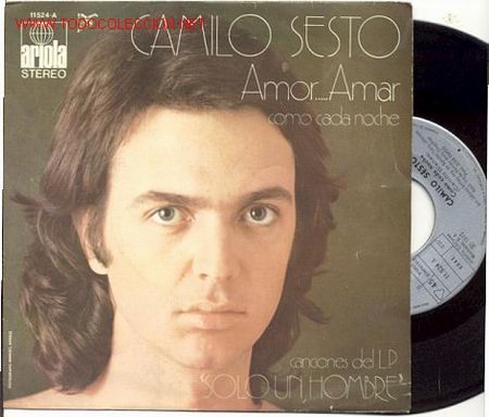 Discos de vinilo: SINGLE CAMILO SESTO / AMOR AMAR / COMO CADA NOCHE - Foto 1