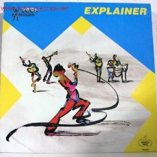 Discos de vinilo: EXPLAINER (EXPLOSION) LP33