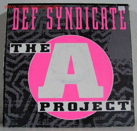 Discos de vinilo: DEF SYNDICATE (THE A PROJECT RADIO VERSION-12 VERSION) MAXISINGLE 33RPM - Foto 1