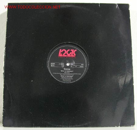 Discos de vinilo: Device &ndash; What Is Sadness?, Germany 1990 Logic Records - Foto 1
