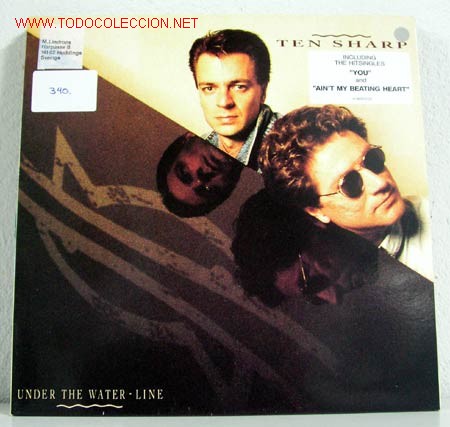 Discos de vinilo: TEN SHARP (UNDER THE WATER-LINE) 1991 LP33 - Foto 1