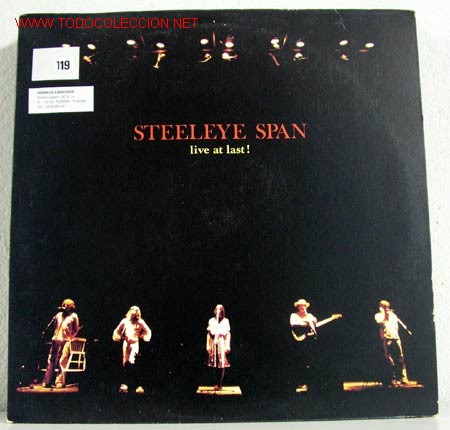 Discos de vinilo: STEELEYE SPAN (LIVE AT LAST!) LP33 - Foto 1