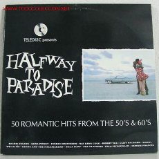 Discos de vinilo: 50 ROMANTIC HITS FROM THE 50'S & 60'S (ELLA FITZGERALD,DIAMONDS,FLAMINGOS,SHIRELLES,PLATTERS..)4 LPS. Lote 10836705