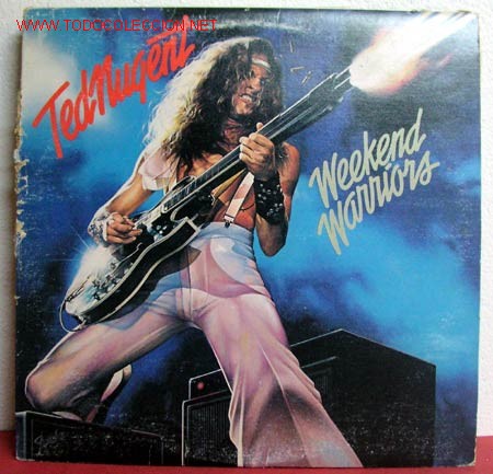 Discos de vinilo: TED NUGENT   ( WEEKEND WARRIORS )  1978 - HOLANDA   LP33   EPIC - Foto 1