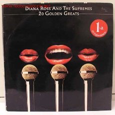 Discos de vinilo: DIANA ROSS AND THE SUPREMES (20 GOLDEN GREATS) LP33. Lote 1490451
