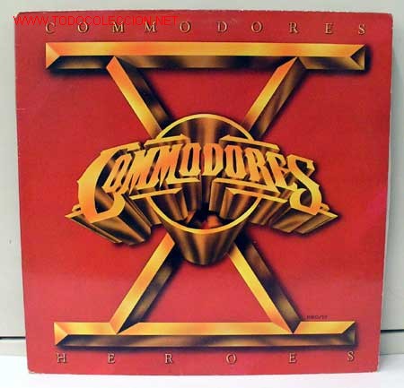 Discos de vinilo: COMMODORES (HEROES) 1980 LP33 - Foto 1