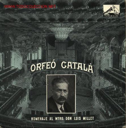 Discos de vinilo: Orfeo Catal&aacute; - Foto 1