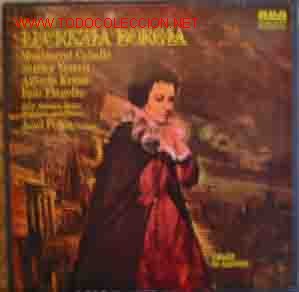 Discos de vinilo: Donizetti : LUCRECIA BORGIA - Foto 1