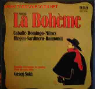 Discos de vinilo: Puccini : LA BOH&Egrave;ME - Foto 1