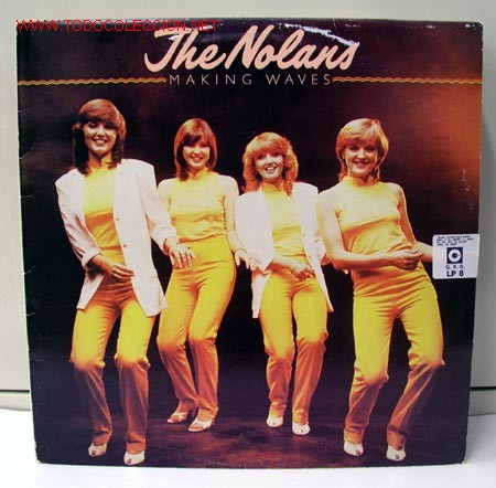 Discos de vinilo: THE NOLANS (MAKING WAVES) 1980 LP33 - Foto 1