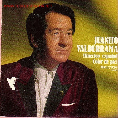 Discos de vinilo: JUANITO VALDERRAMA DISCO SINGLE - Foto 1