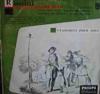 Discos de vinilo: Rossini: QUATRE OUVERTURES CELEBRES - Foto 1