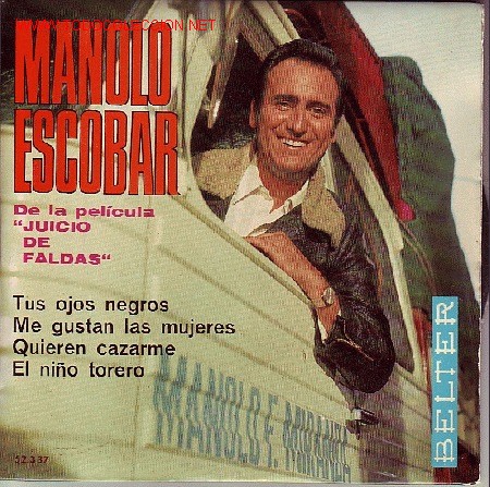 Discos de vinilo: MANOLO ESCOBAR DISCO EP - Foto 1