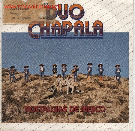 Discos de vinilo: Duo Chapala - Foto 1