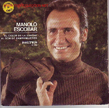 Discos de vinilo: MANOLO ESCOBAR DISCO SINGLE - Foto 1