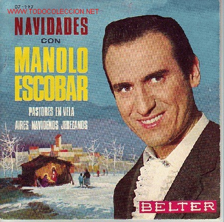 Discos de vinilo: MANOLO ESCOBAR  DISCO SINGLE - Foto 1
