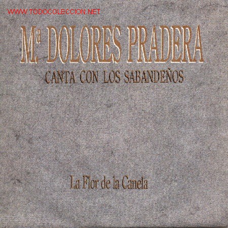 Discos de vinilo: Maria Dolores Pradera  con los Sabande&ntilde;os - Foto 1
