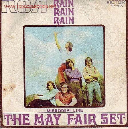 Discos de vinilo: THE MAY FAIR SET   DISCO SINGLE rain rain rain 1971 spa - Foto 1
