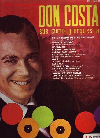 Discos de vinilo: DON COSTA DISCO LP - Foto 1
