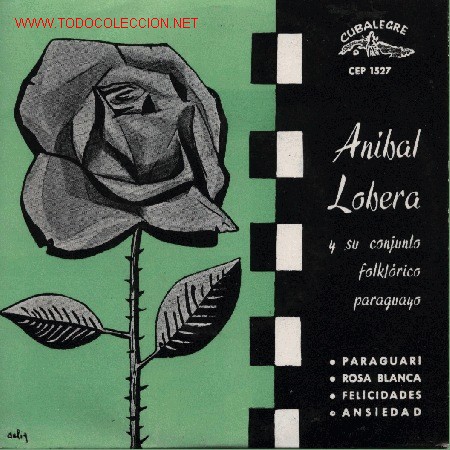 Discos de vinilo: Anibal Labera  y su conjunto folkl&oacute;rico paraguayo