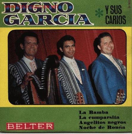 Discos de vinilo: Digno Garcia  y sus Carios - Foto 1