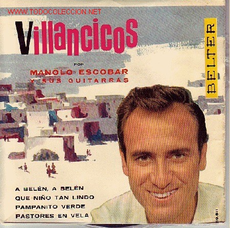 Discos de vinilo: MANOLO ESCOBAR  Y SUS GUITARRAS  DISCO EP - Foto 1
