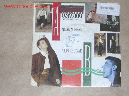 Discos de vinilo: OSKORRI - SINGLE VINILO - VASCO - 1989 - ELKAR - DISCO - Foto 1