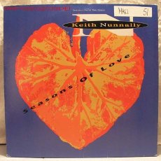 Discos de vinilo: KEITH NUNNALLY (SEANSONS OF LOVE) MAXISINGLE 33RPM