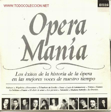 Discos de vinilo: Opera Mania - Foto 1