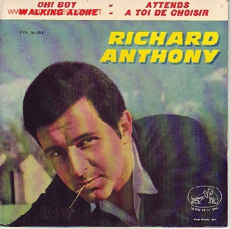Discos de vinilo: RICHARD ANTHONY   DISCO EP ESPA&Ntilde;OL - Foto 1